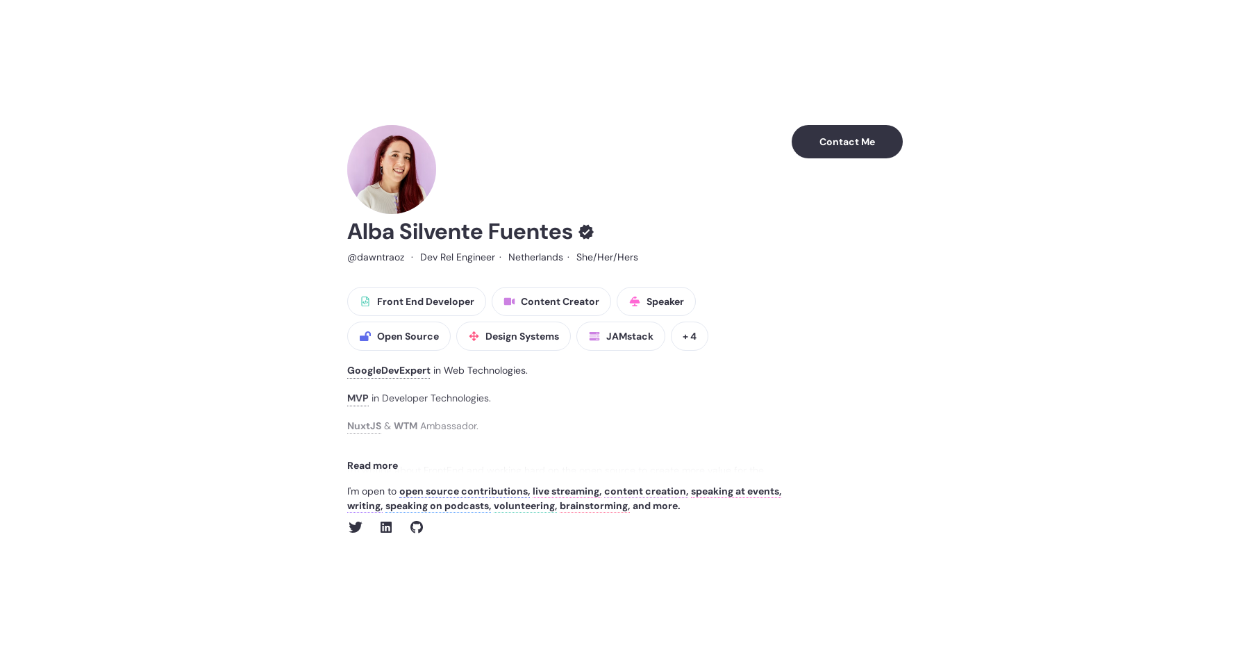 Alba Silvente Fuentes' personal website